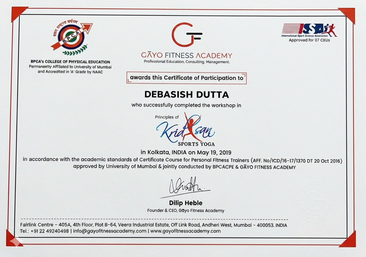 Certification