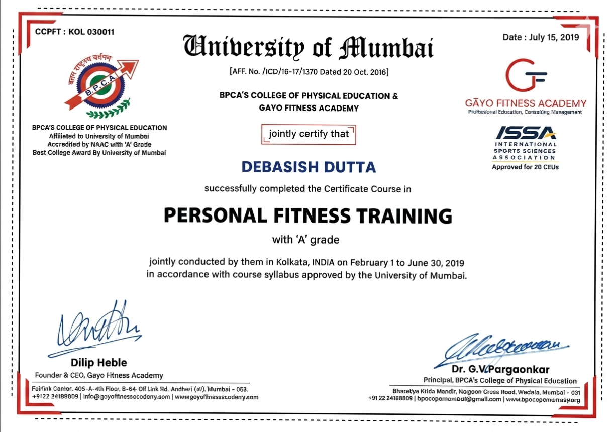 Certification